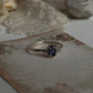Iolite Victorian Style 925 Sterling Silver Ring