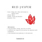 8MM Red Jasper Beaded Bracelet