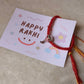 925 Sterling Silver Hot Air Balloon Charm - Reusable as Pendant / Bracelet Charm Handcrafted Rakhi