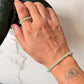 Natural Crystal Green Aventurine 4MM Stretchy Rings & Bracelet
