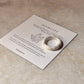 Natural Crystal Howlite Band Ring