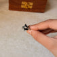 925 Sterling Silver Black Onyx Star Wire Wrapped Handcrafted Ring
