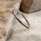 Textured Stackable Band 925 Sterling Silver Ring