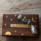 925 Sterling Silver Baroque Pearls, Aqua Chalcedony, Faux Turquoise Statement Handcrafted One of a Kind Pendant