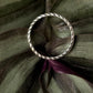 925 Sterling Silver V Engraved Tribal Boho Stackable Daily Wear Ring