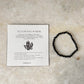 Natural Crystal Sulemani Hakik - Evil Eye 4mm Bracelet
