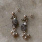 925 Sterling Silver Handcrafted Tribal Rawa Paisley Mix & Match Mandali Earrings
