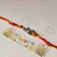 925 Sterling Silver Serpent/ Snake Knot Reusable as Pendant Handcrafted Rakhi