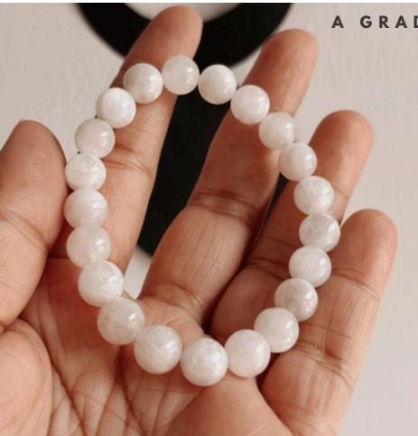 Handmade AAA Moonstone Crystal Bracelet 8MM