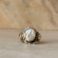 925 Sterling Silver Baroque Pearl Rustic Fusion Handcrafted Ring