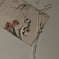 Moon Star 925 Sterling Silver Necklace
