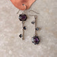 925 Sterling Silver Amethyst Forest Enchantments Mix Match Earrings