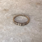 Tribal Engraved Side 1 925 Sterling Silver Ring - Tarakaya Silver