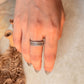925 Sterling Silver Bohemian Hill Tribe Handcrafted Adjustable Ring