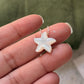 925 Sterling Silver Mother of Pearl Starfish Handcrafted Necklace