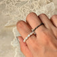Natural Crystal Stretchy Fresh Water Pearl & Pyrite Rings