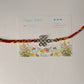 925 Sterling Silver Kolam Reusable as Pendant Handcrafted Rakhi