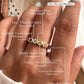 Seven Chakra round eternity band silver ring