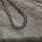 925 sterling silver bracelet with round faceted labradorite crystals  