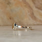 925 Sterling Silver Citrine Square Cut Ring