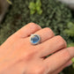 925 Sterling Silver Labradorite Blue Flash Oval Rawa Boho Handcrafted Ring