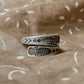 925 Sterling Silver Bohemian Hill Tribe Handcrafted Wild Sage Adjustable Ring