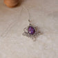 925 Sterling Silver Handcrafted Wire Wrapped One of a Kind Agate Pendant