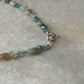 Apatite & Aquamarine 925 Sterling Silver Necklace