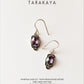 Amethyst oval cut boho rawa hook 925 sterling silver earrings