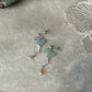 925 Sterling Silver Aquamarine Butterfly Moonstone Fresh Water Pearl Studs Earrings