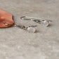 925 Sterling Silver Moonstone Oval Cut Vintage Style Earrings
