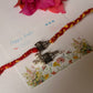 925 Sterling Silver Trishul with Musical Charm - Reusable as Pendant Handcrafted Rakhi