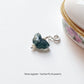 Moss Agate Butterfly Pearls 925 Sterling Silver Charm