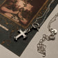 Vintage Italian Small Cross 925 Sterling Silver Pendant /Charm