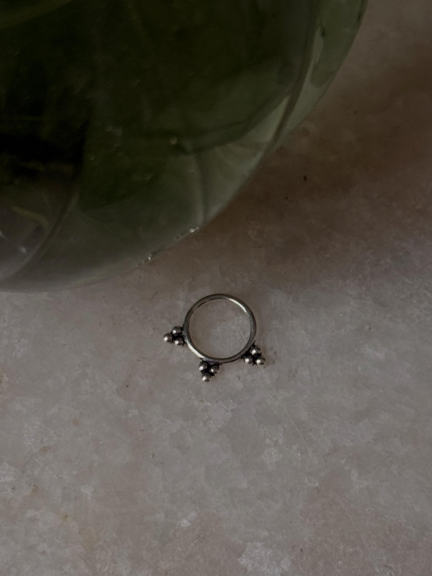 925 Sterling Silver Tribal Septum Pierced- Teen Teekona Rawa