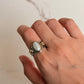 925 Sterling Silver Baroque Pearl Rustic Fusion Handcrafted Ring