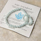 Natural Crystal Aquamarine 4mm Stretchy Rings & Bracelet