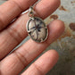 925 Sterling Silver Jasper Oval Handcrafted Pendant