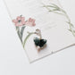 Moss Agate Butterfly Pearls 925 Sterling Silver Charm