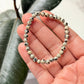 Dalmatian Jasper 4MM Natural Crystal Bracelet