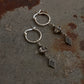 925 Sterling Silver Handcrafted Tribal Rawa Hoops Mandali Earrings
