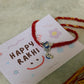 925 Sterling Silver Tea Pot Kettle With Cup Charm - Reusable as Pendant Handcrafted Rakhi