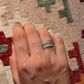 925 Sterling Silver Bohemian Hill Tribe Handcrafted Adjustable Ring
