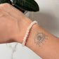 Rose Quartz 4mm Natural Crystal Bracelet