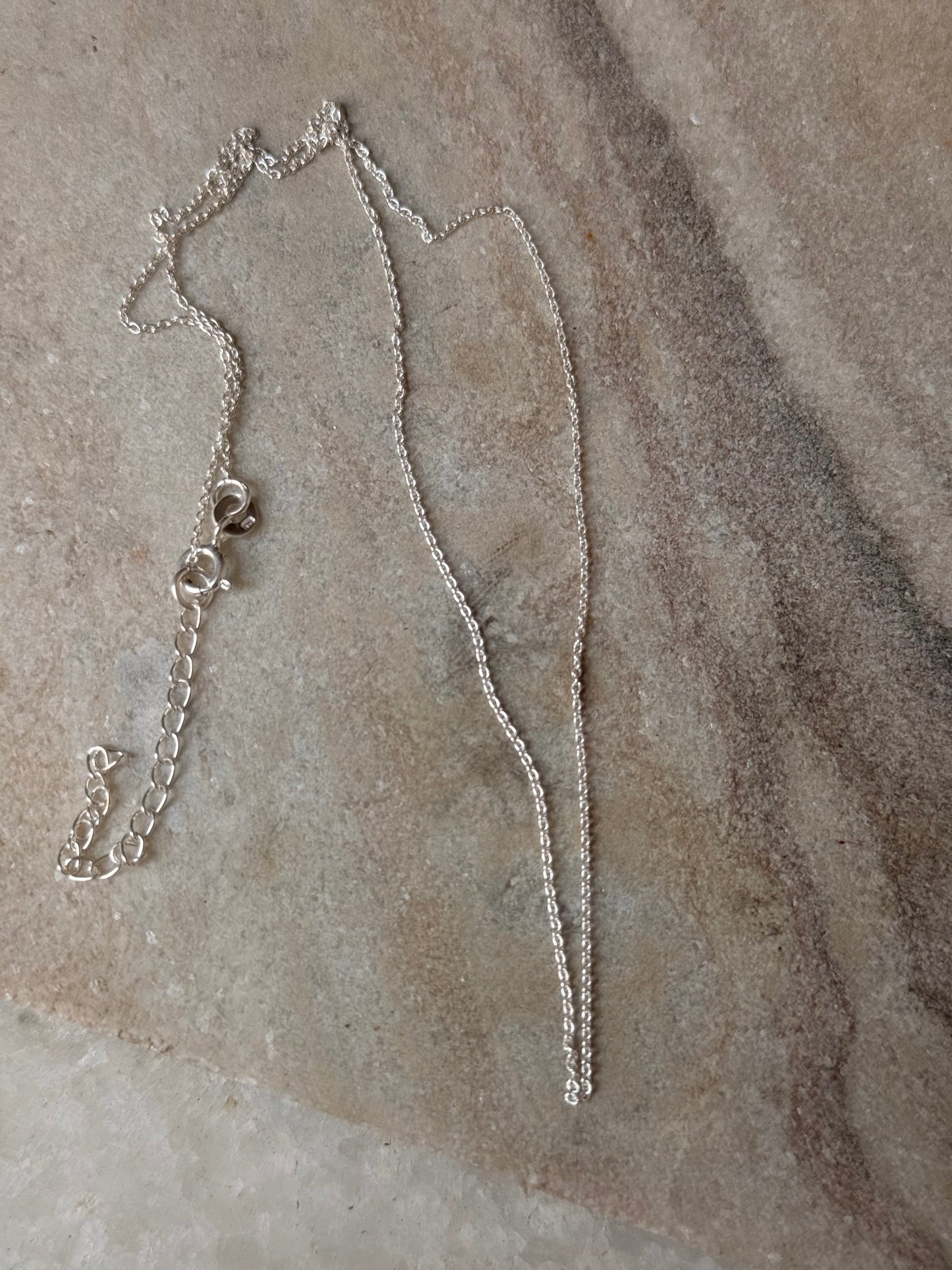 925 Sterling Silver Dainty Cable Chain