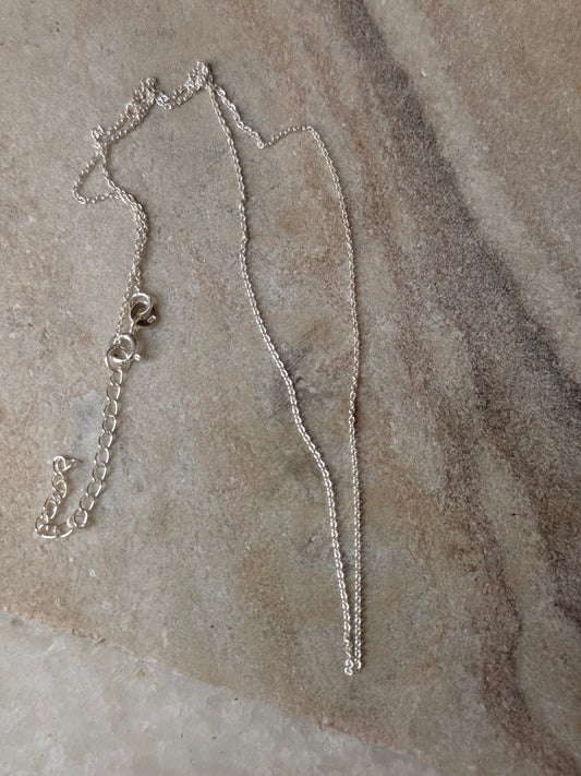 925 Sterling Silver Dainty Cable Chain