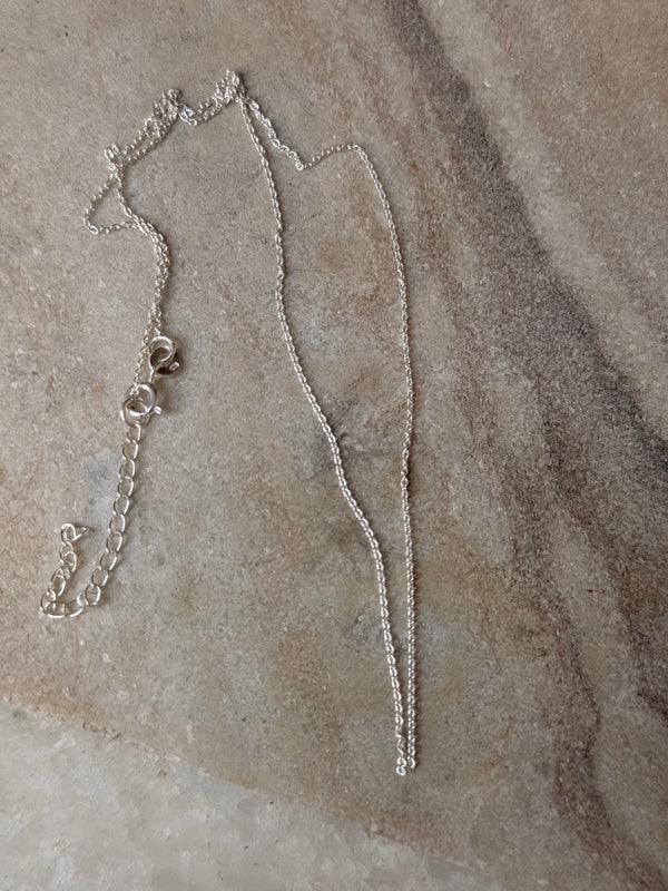925 Sterling Silver Dainty Cable Chain