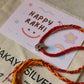 925 Sterling Silver Hamsa Charm Rakhi - Reusable as Pendant / Bracelet Charm Handcrafted Rakhi