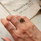925 Sterling Silver Tiger Eye Rustic Mixed Metal Ring