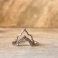 Boho Crown Stack 925 Sterling Silver Ring